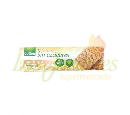 GALLETITA INTEGRAL GULLON SIN AZUCAR 170G