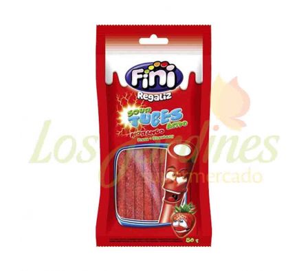 FINITUBES FRUTILLA CITRICO 80 GRS