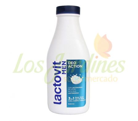 Gel de Baño Lactovit Men Acción 500 ml