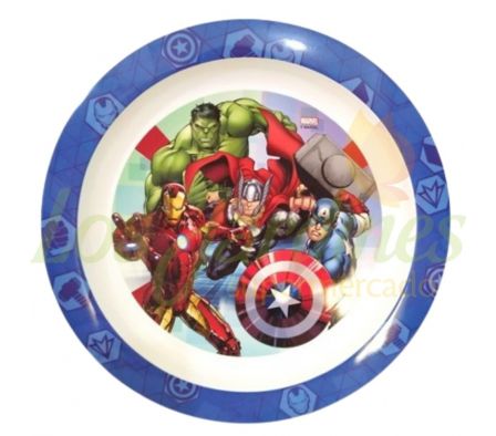 PLATO PLAYO MICROONDAS VENGADORES