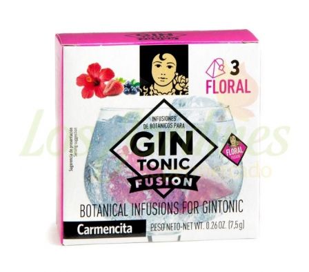 INFUSION GIN TONIC CARMENCITA FLORAL X 3U