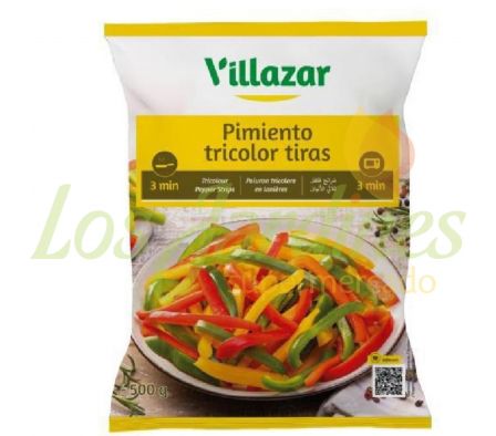 PIMIENTO TRICOLOR CORTE JULIANA VILLAZAR 500G