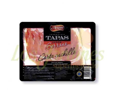 TAPAS JAMON SERRANO ARROYO 80 GR