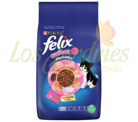 ALIMENTO PARA GATOS FELIX GATITOS MEGAMIX 1K