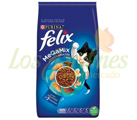 ALIMENTO PARA GATOS FELIX ADULTOS MEGAMIX 1K