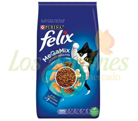ALIMENTO PARA GATOS FELIX ADULTOS MEGAMIX 3K