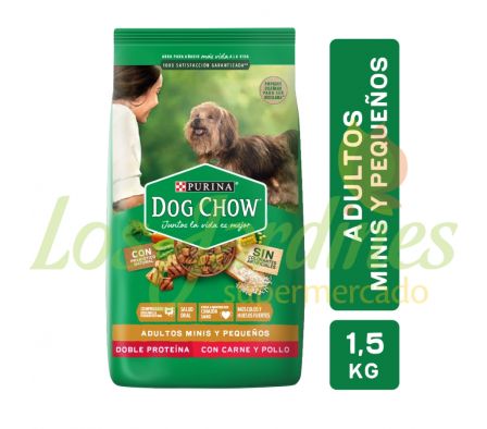 ALIMENTO PARA PERRO DOG CHOW ADULTO RAZA P 1,5K