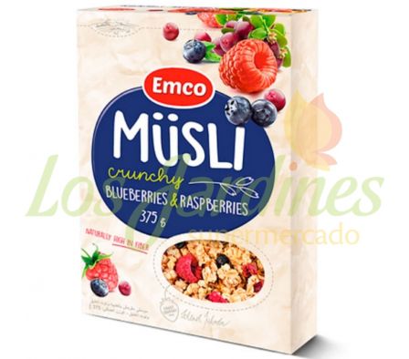 CEREAL MUSLI EMCO ARANDANOS 375G