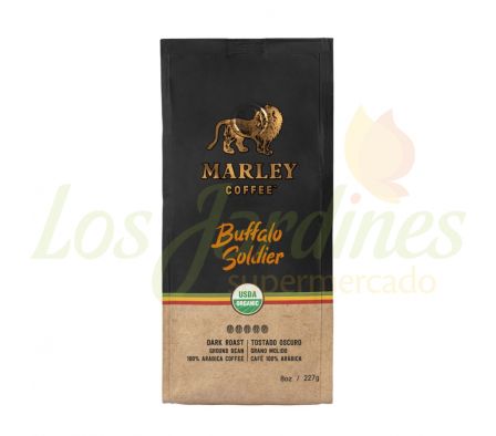 CAFE MARLEY COFFEE BUFFALO SOLDIER MOLIDO 227G