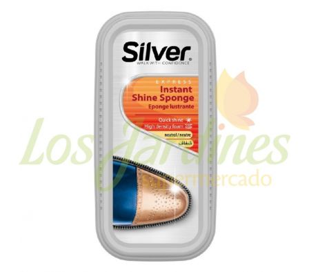 ESPONJA AUTO BRILLO C/LIQ SILVER NEUTRO 6ML