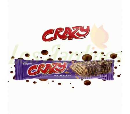 CHOCOLATE CRAZY BARRITA 30 GR