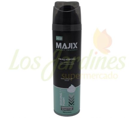 ESPUMA DE AFEITAR MAJIX MASC SENSITIVE 200ML