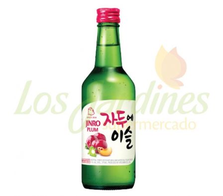 LICOR COREANO JINRO SABOR CIRUELA 360ML