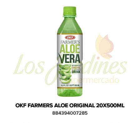 JUGO ALOE OKF FARMERS ORIGINAL 500 ML