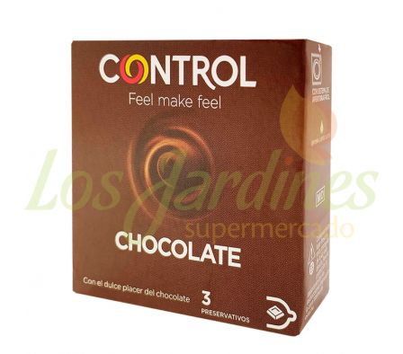 PRESERVATIVO CONTROL ADAPTA CHOCOLATE X 3UN