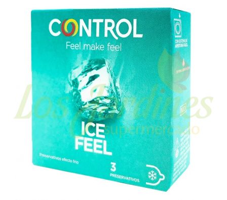 PRESERVATIVOS CONTROL ADAPTA MENTA-ICE FEEL x 3UND