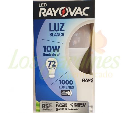 FOCOS RAYOVAC LED BLANCA 10W