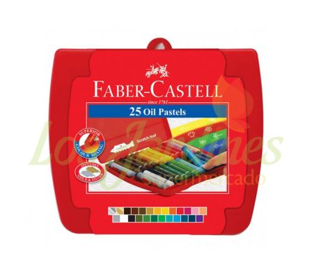 CRAYOLA FABER OIL PASTELL 25 COL. REF. 124025GR