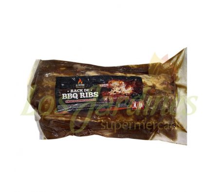 COSTILLA DE CERDO BBQ RIBS PRECOCINADO X KG
