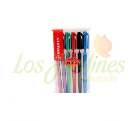 BOLIGRAFO EXCEL 828 M 5UN + 1 GRATIS