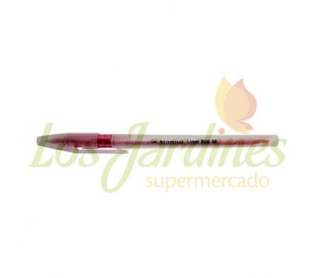 BOLIGRAFO LINER 808FT40 ROJO STABILO