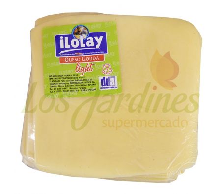 QUESO GOUDA LIGHT ILOLAY X KG:_